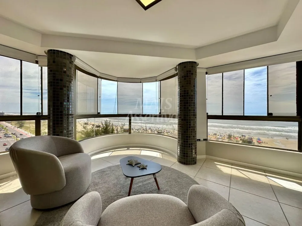 Excelente apartamento de luxo mobiliado em Capão da Canoa/RS