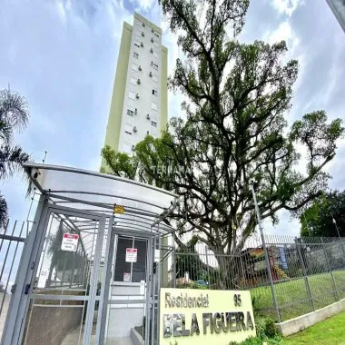 Apartamento mobiliado, térreo com sacada para venda, Residencial Bela Figueira