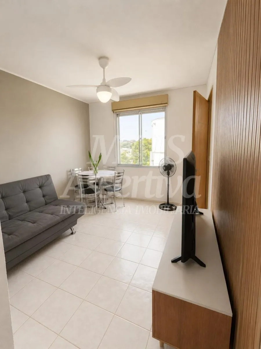 Apartamento mobiliado para venda no condominio Vicente Kielling - 1 dormitório 