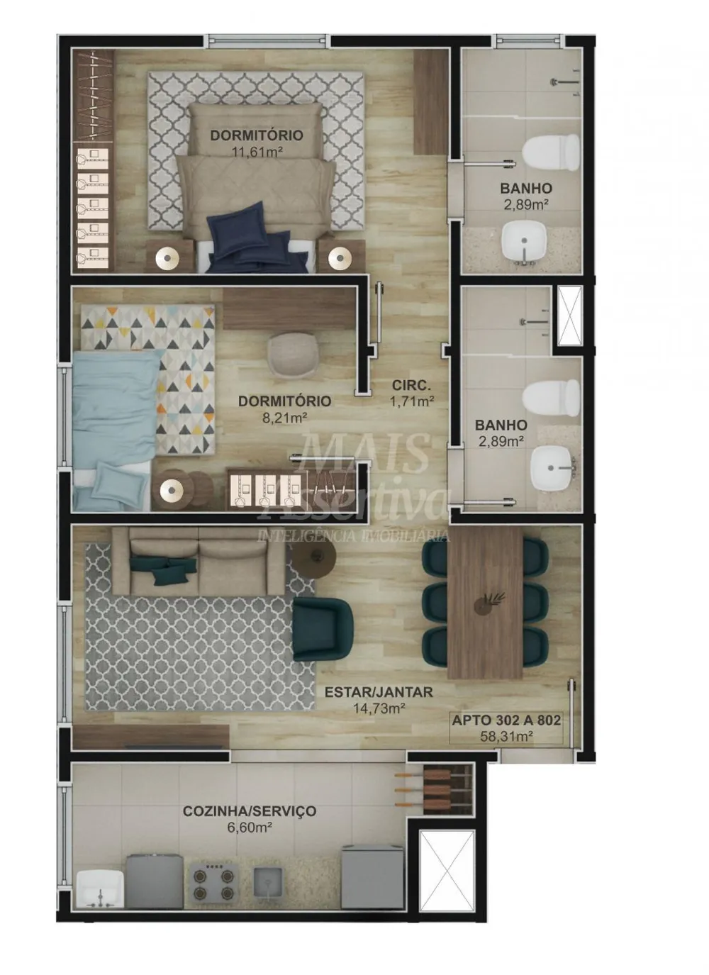 Apartamento Para Venda no Centro de Novo Hamburgo