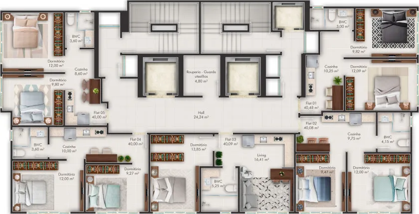 LINDO APARTAMENTO  PARA VENDA  EM ITAPEMA -MEIA PRAIA /SC