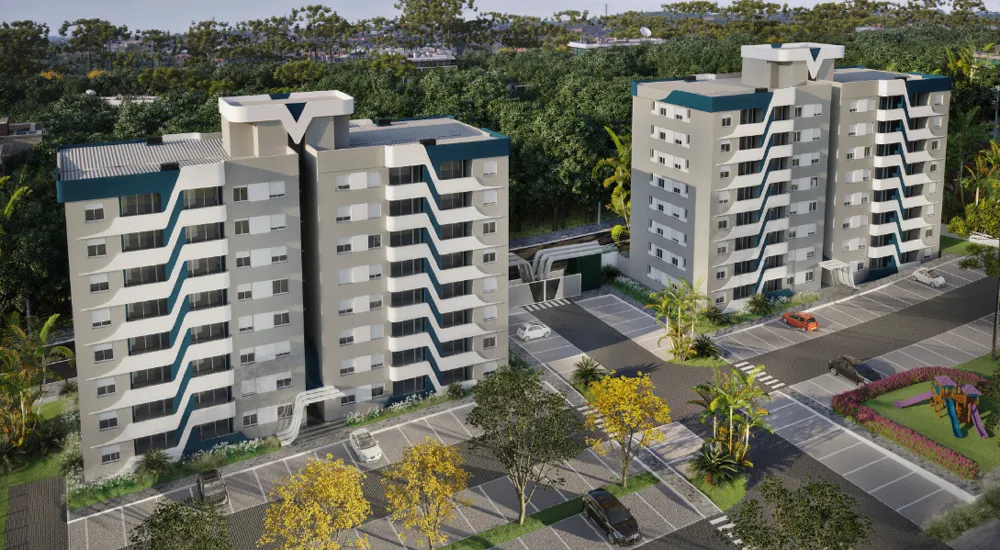 Apartamento 2 quartos para venda no bairro Nossa Senhora do Rosário em Caxias do Sul