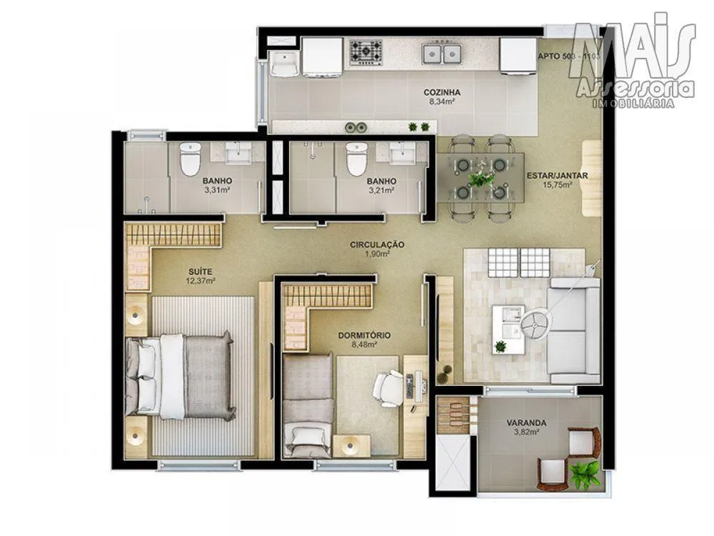 Apartamento para Venda em São Leopoldo / RS no bairro Centro