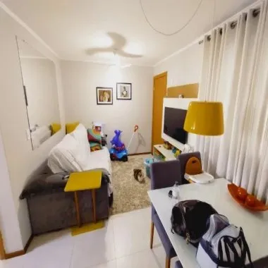 Apartamento Semimobiliado Térreo Para Venda em Canoas Bairro São José