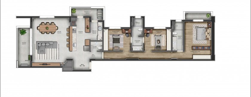Apartamento 03 dormitórios para venda no Bairro Imigrante  em Bento Gonçalves