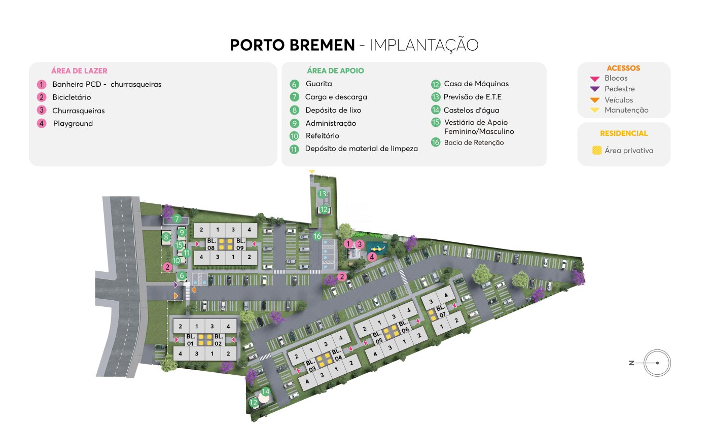 Lançamento no bairro Canudos apartamento de 02 dormitórios 