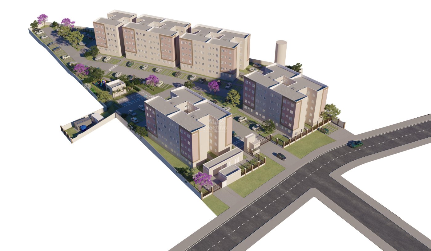 Lançamento no bairro Canudos apartamento de 02 dormitórios 