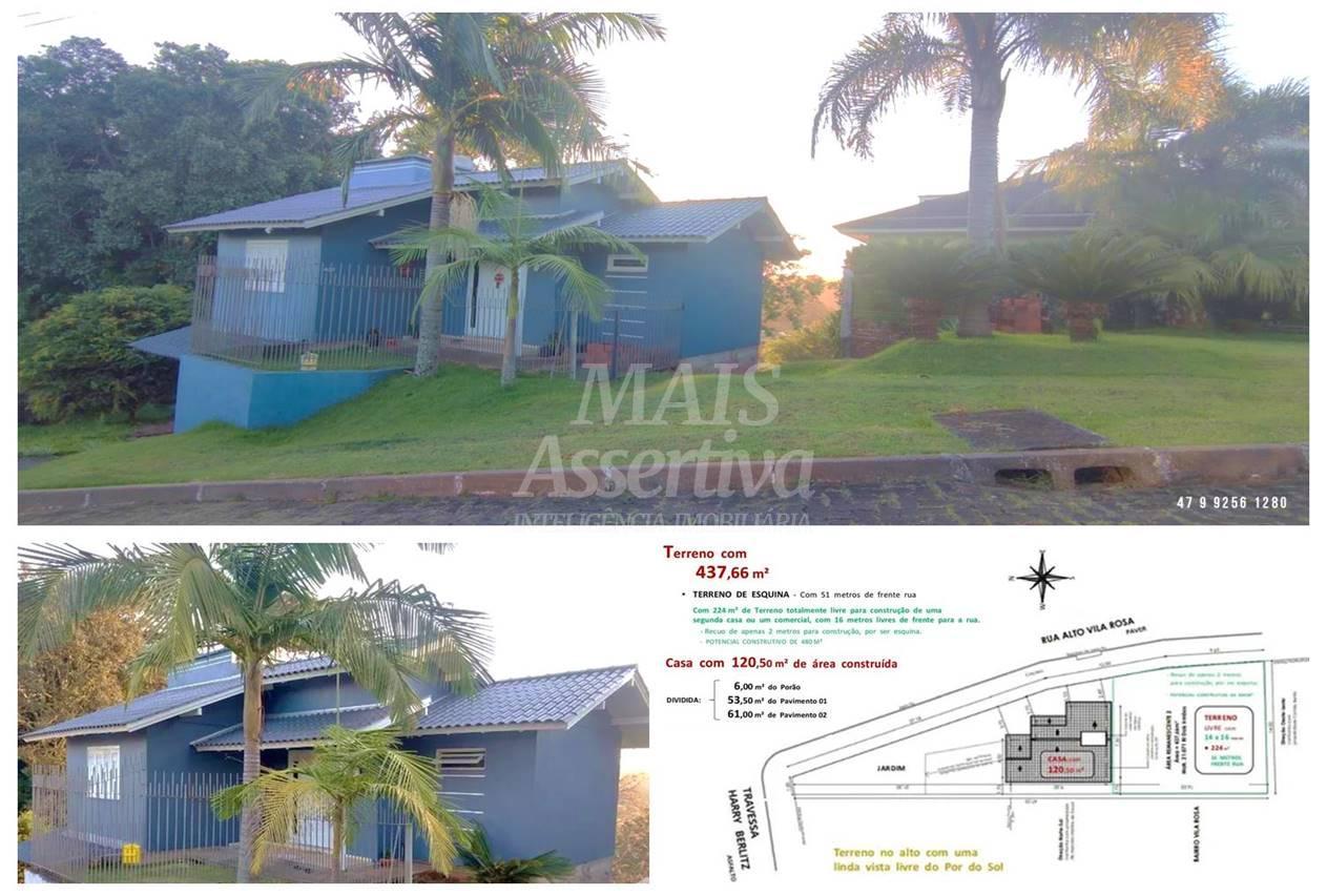 Residencia para venda em Ivoti de 120,00m² construido - 2 Dormitórios 