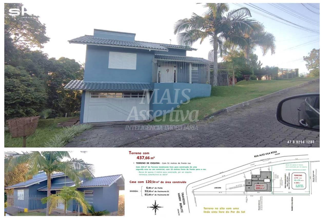 Residencia para venda em Ivoti de 120,00m² construido - 2 Dormitórios 