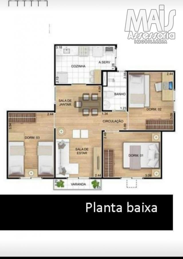 Apartamento para Venda em São Leopoldo / RS no bairro Santos Dumont