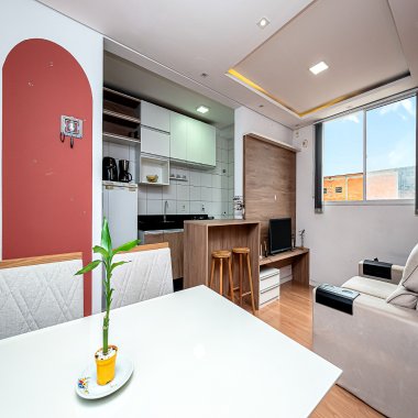 Apartamento Mobiliado para venda no Residencial Porto das Palmeiras Novo Hamburgo bairro São Jorge
