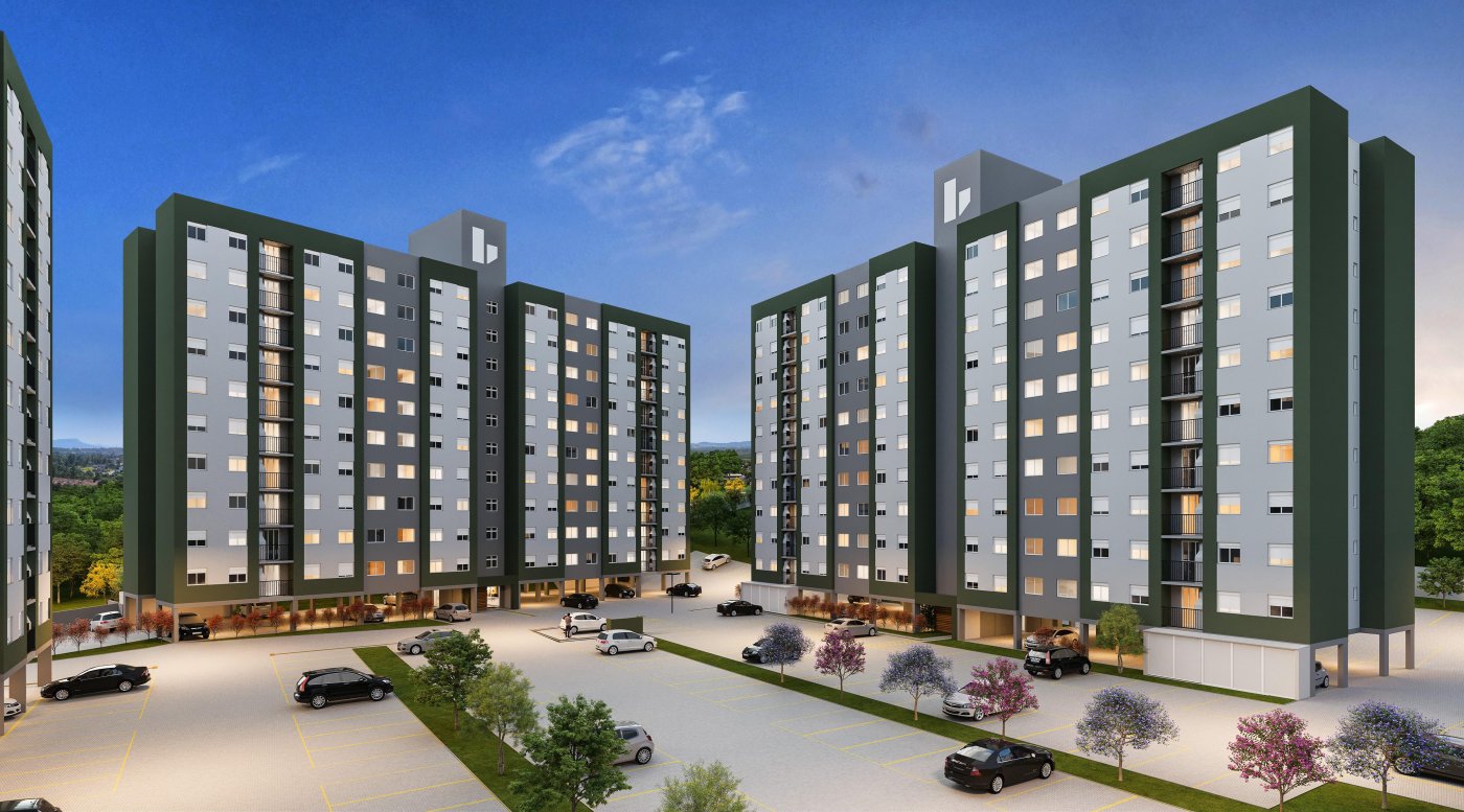 Lançamento em Novo Hamburgo bairro Canudos Apartamentos no Residencial Viena