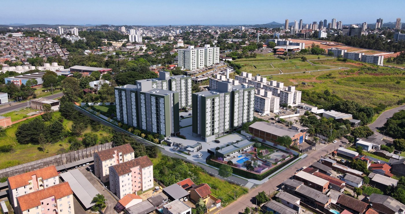 Lançamento em Novo Hamburgo bairro Canudos Apartamentos no Residencial Viena