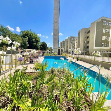 Apartamento com sacada e churrasqueira para locação - Porto Rotterdam