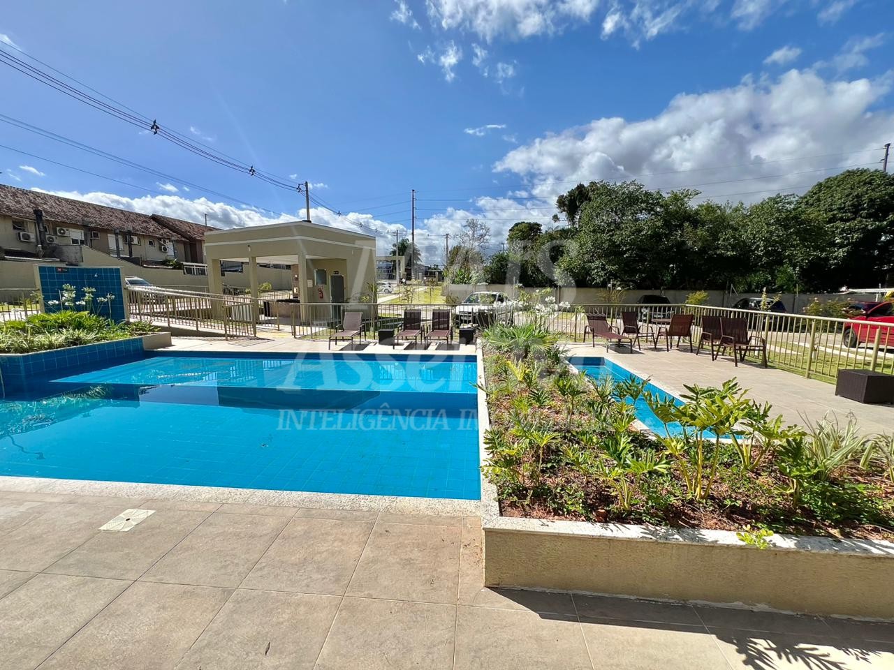 Apartamento para locação no 5º andar com sacada e churrasqueira, Porto Rotterdam