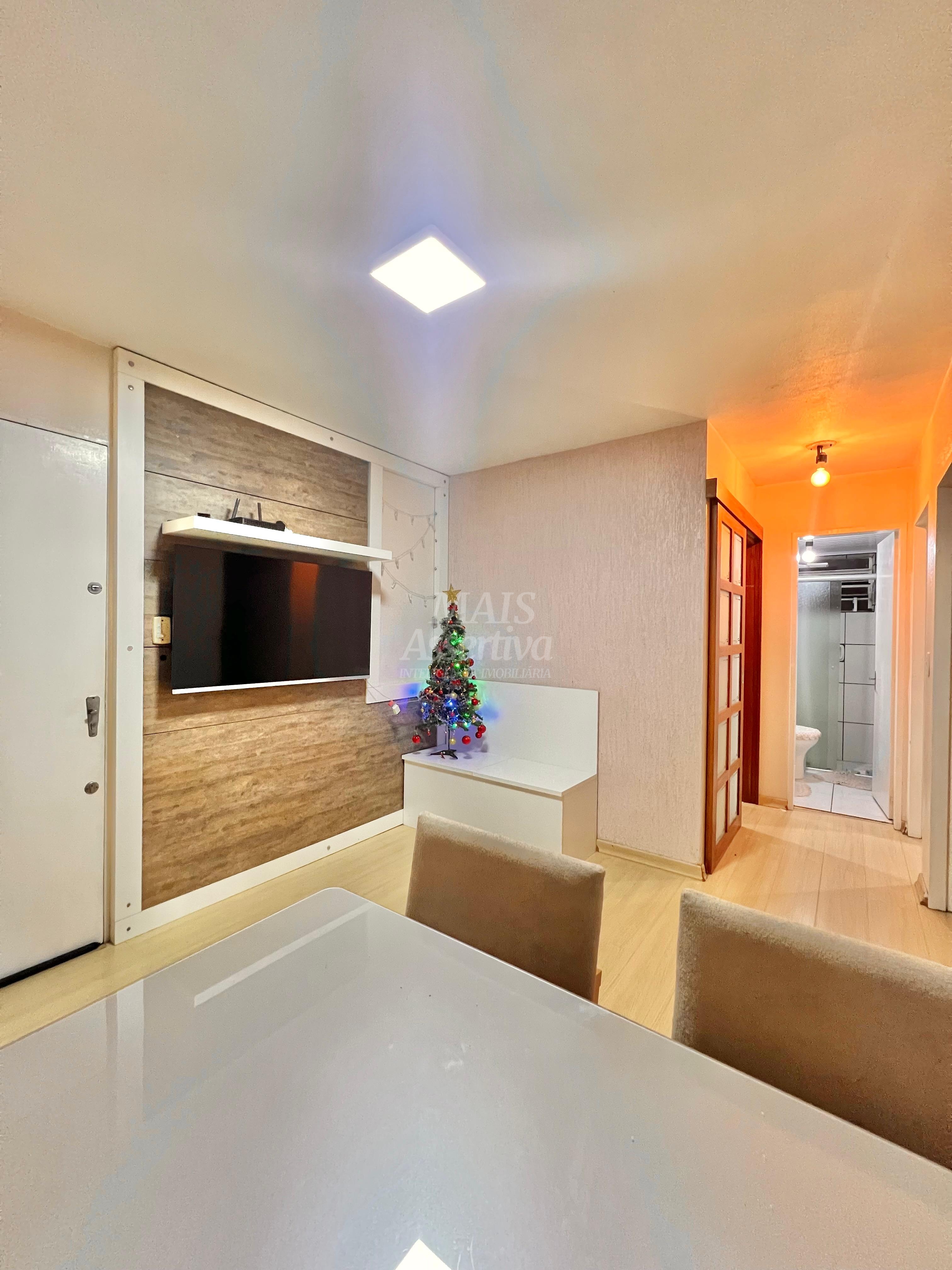 Apartamento semi mobiliado para venda - Vicente Kielling no 3º andar 