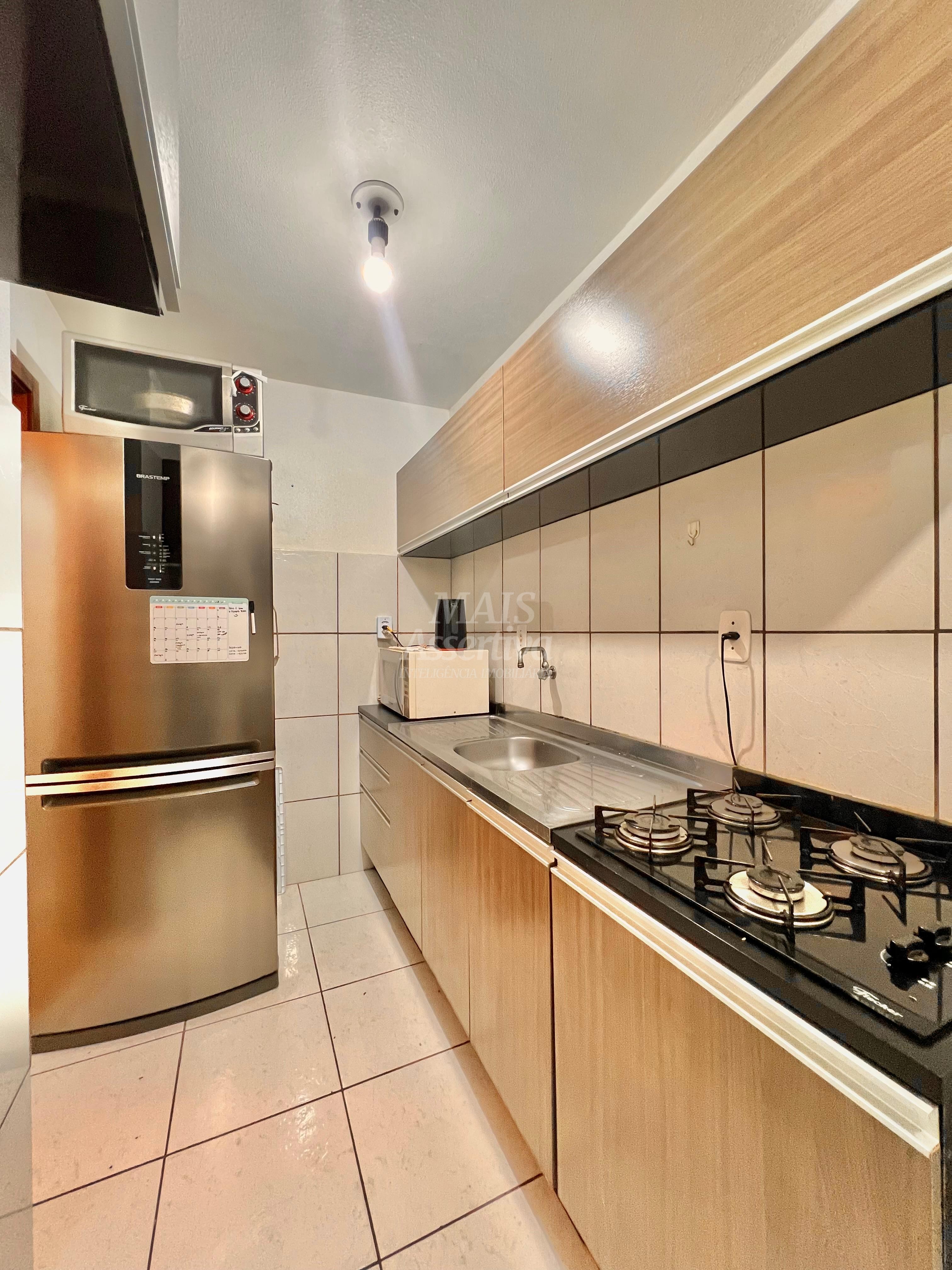 Apartamento semi mobiliado para venda - Vicente Kielling no 3º andar 