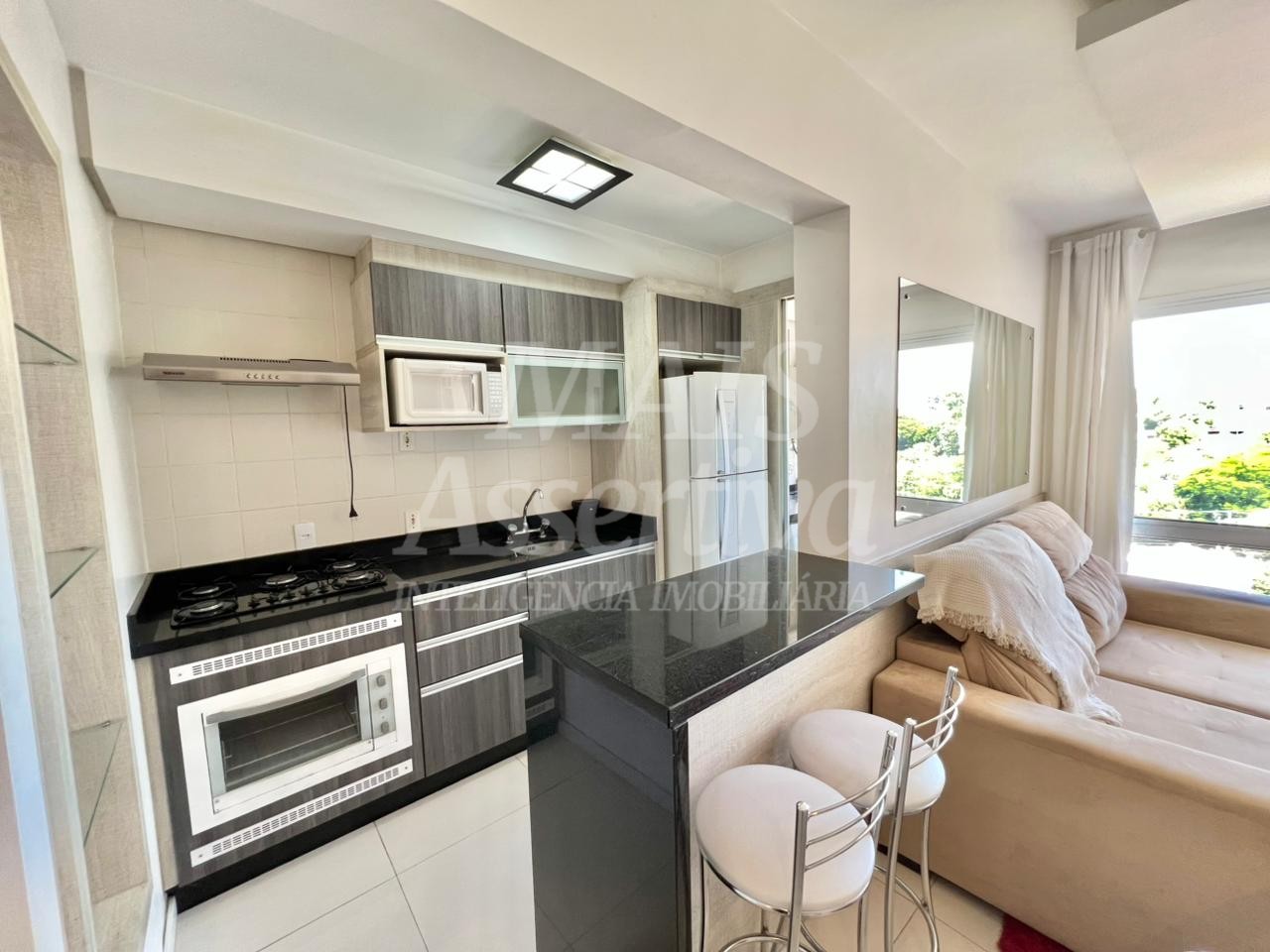 Apartamento mobiliado para locação - Residencial Weekend, 13º andar 