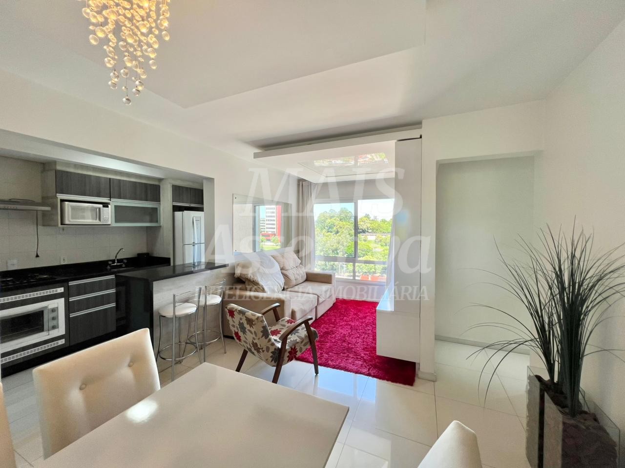 Apartamento mobiliado para locação - Residencial Weekend, 13º andar 