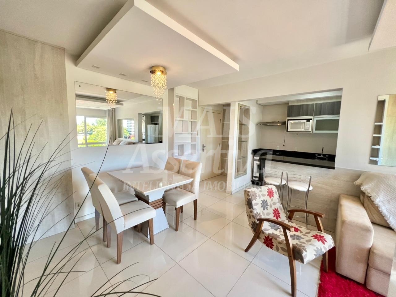 Apartamento mobiliado para locação - Residencial Weekend, 13º andar 