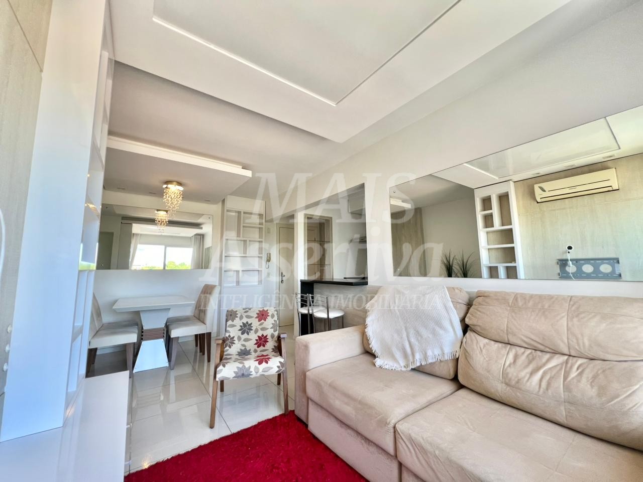 Apartamento mobiliado para locação - Residencial Weekend, 13º andar 