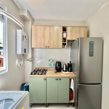 Apartamento para locação no 2º andar com sacada e churrasqueira, Porto Rotterdam