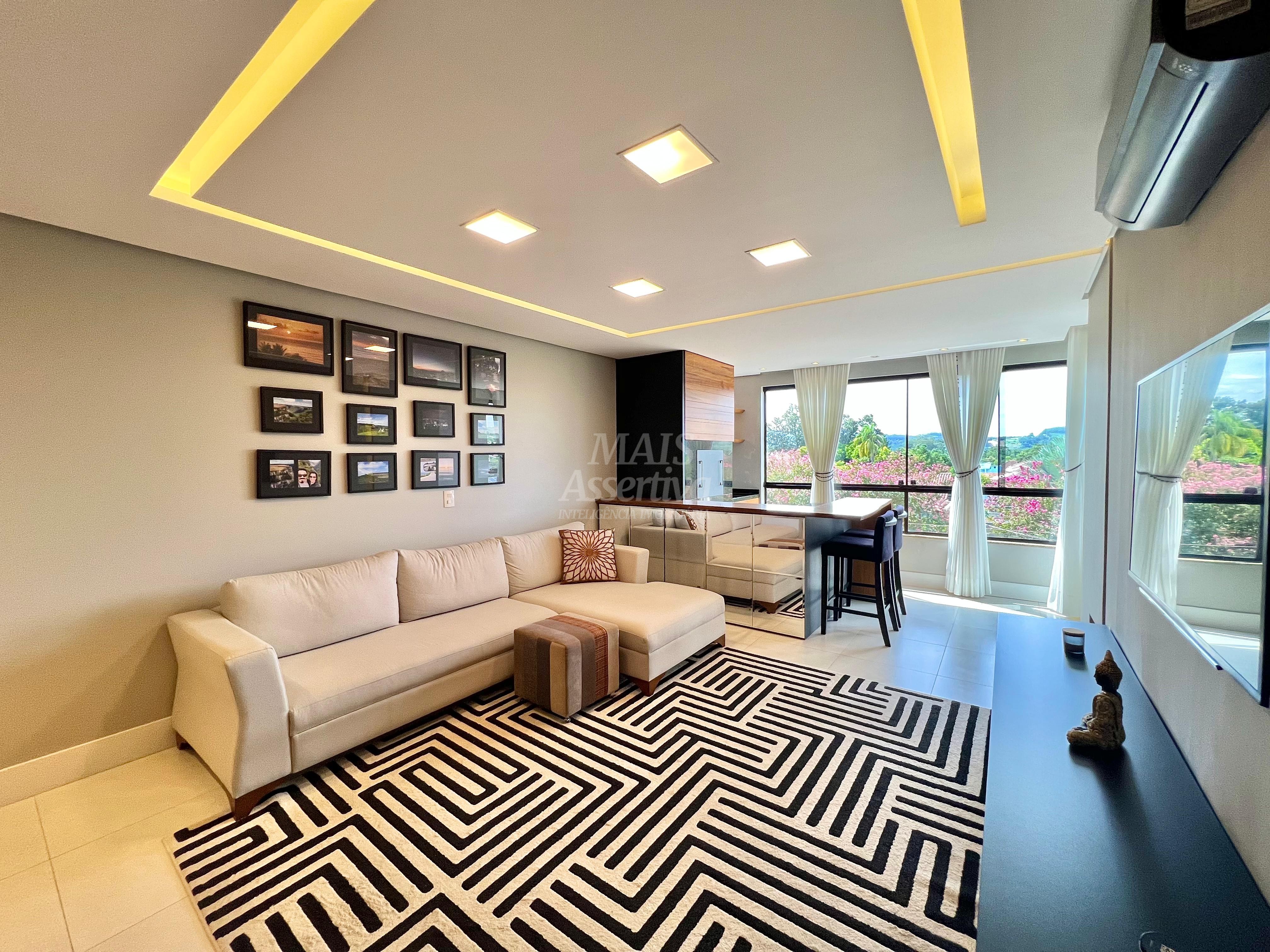 Apartamento mobiliado para venda - Residencial Onix em Dois Irmão/RS.