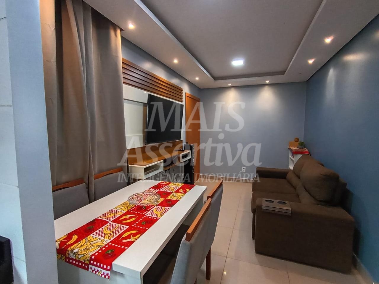 Apartamento semi mobiliado para venda no Porto Baden - térreo