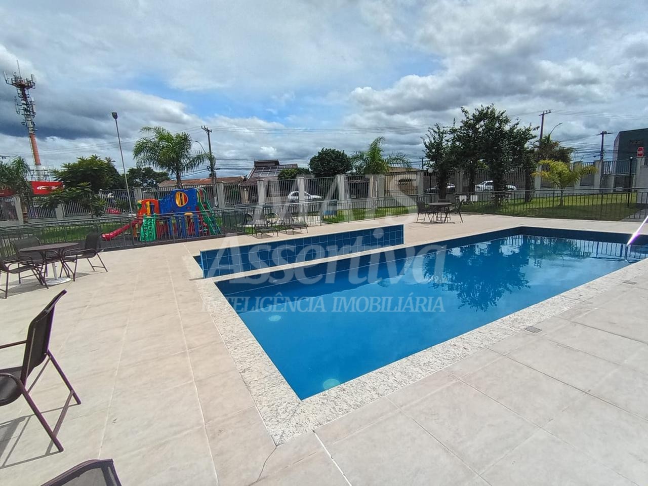 Apartamento semi mobiliado para venda no Porto Baden - térreo