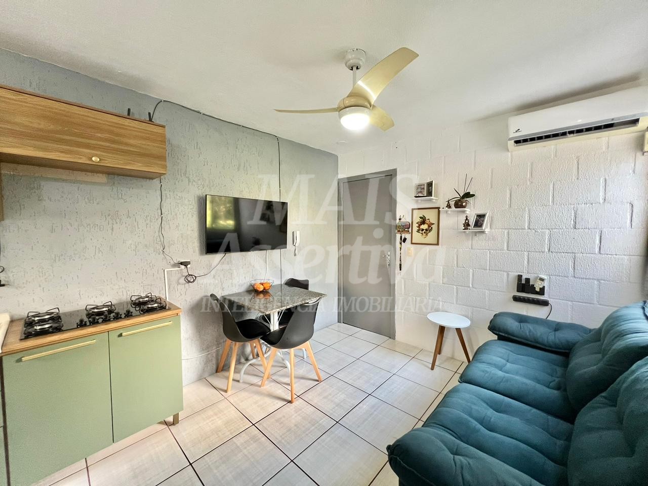 Apartamento semi mobiliado para venda - Residencial Aurora no 5º andar 