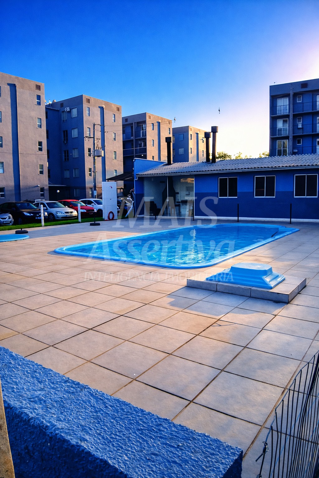 Apartamento semi mobiliado para locação no Residencial Munique - 4º andar