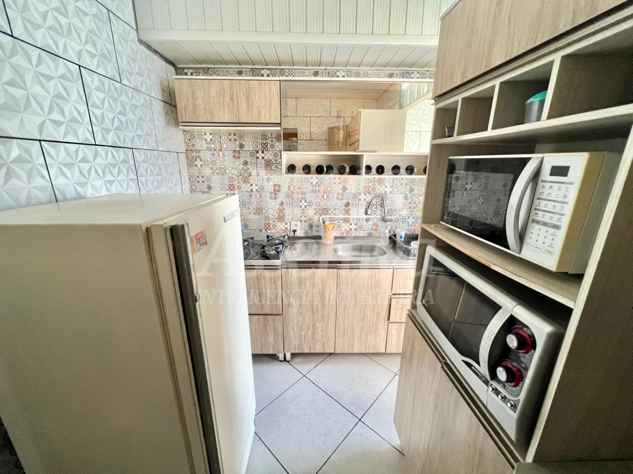 Apartamento mobiliado para locação no Residencial Sol Nascente - 3º andar