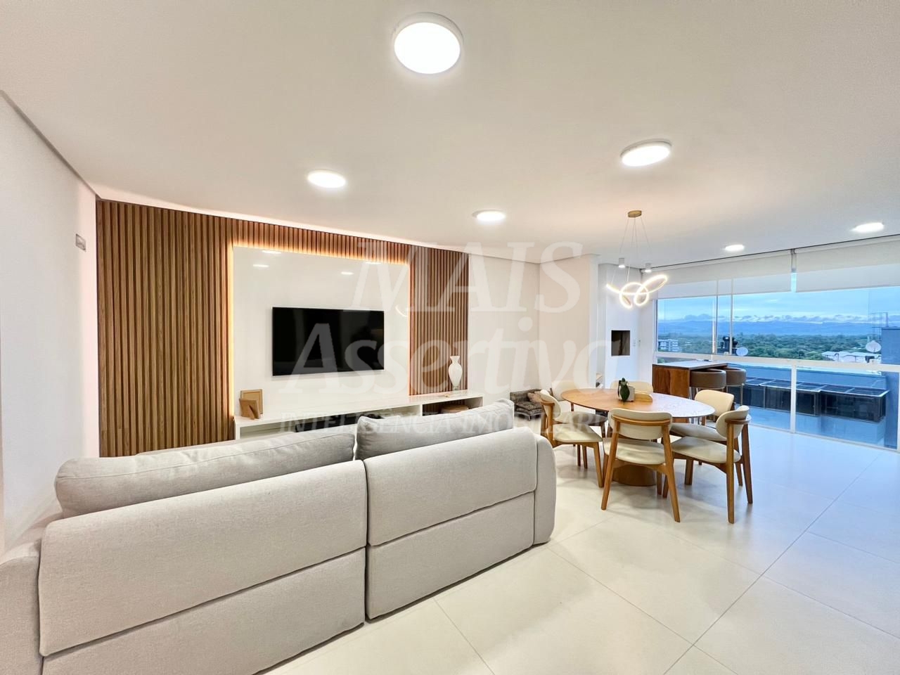 Apartamento semi mobiliado para venda - Condominio Ventury Residence, Centro de Campo Bom