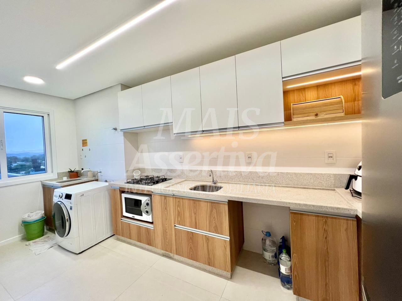 Apartamento semi mobiliado para venda - Condominio Ventury Residence, Centro de Campo Bom