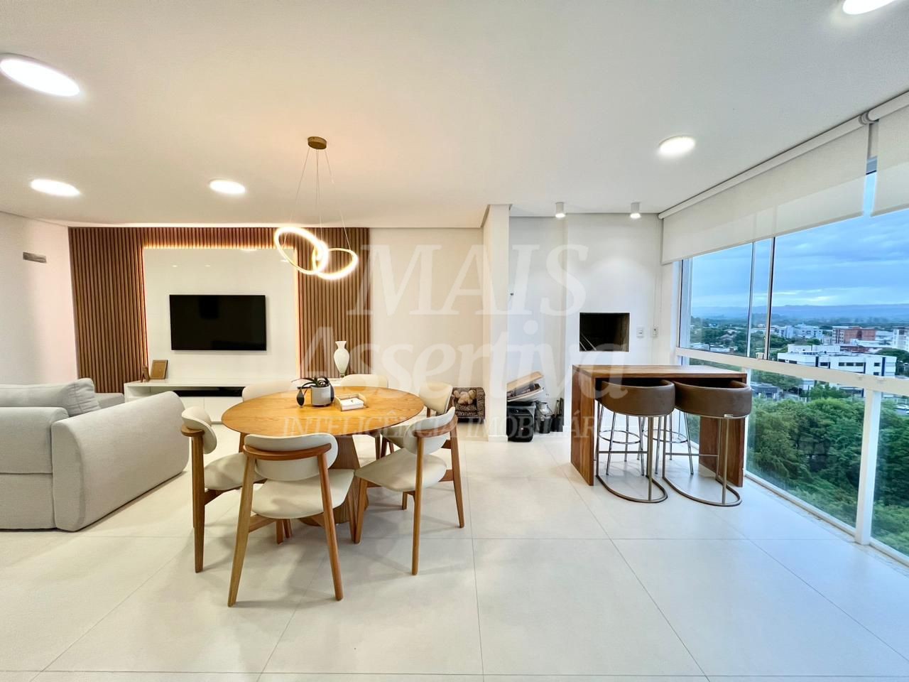 Apartamento semi mobiliado para venda - Condominio Ventury Residence, Centro de Campo Bom