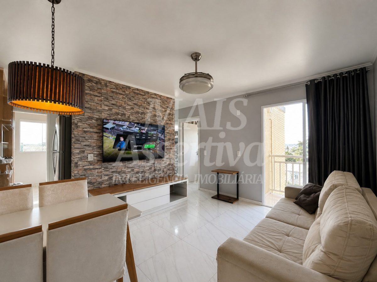 Excelente apartamento à venda - 3 Dormitórios, semi mobiliado e com sacada!