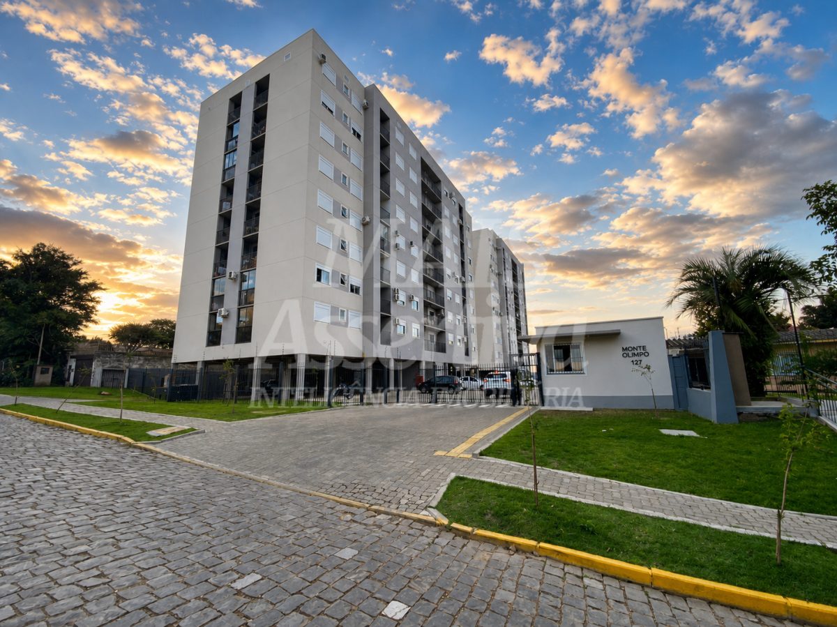 Excelente apartamento mobiliado para locação no condomínio Monte Olimpo - Rondônia, Novo Hamburgo
