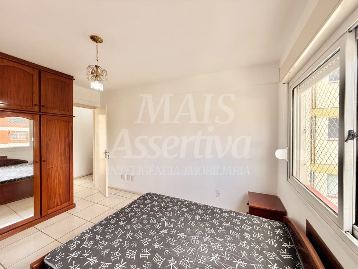 Apartamento semi mobiliado de 2 dormitórios - 10º andar no Centro de Novo Hamburgo 