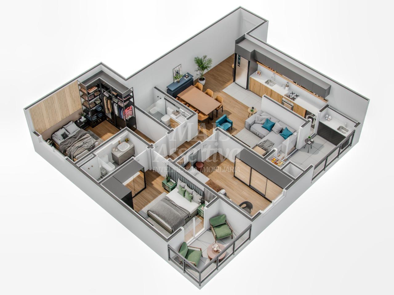 EXCELENTE APARTAMENTO PARA VENDA NO CENTRO DE NOVO HAMBURGO