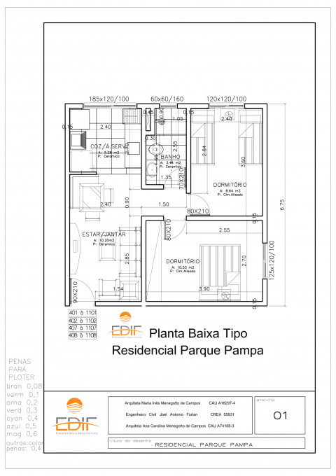 Apartamento 2 quartos para venda no bairro Interlagos em Caxias do Sul