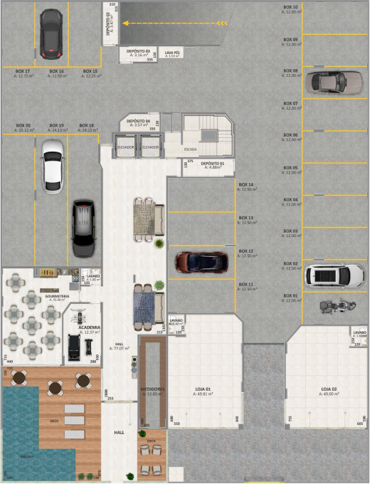 Apartamento 2 quartos para venda no bairro Centro em Capão da Canoa