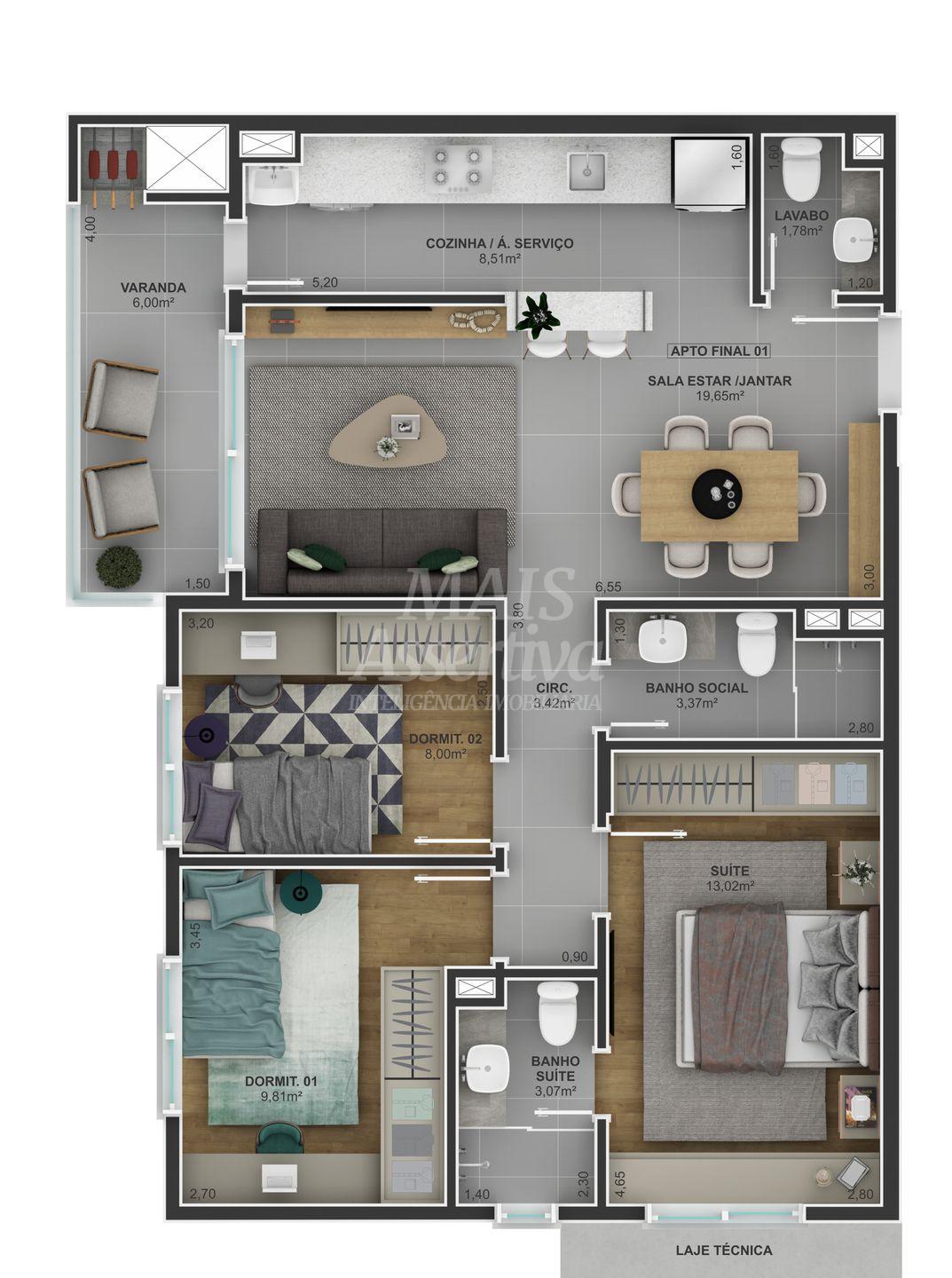 Apartamento para venda em São Leopoldo Bairro Jardim América