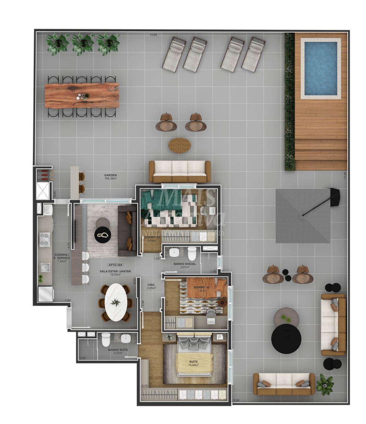 Apartamento para venda em São Leopoldo Bairro Jardim América