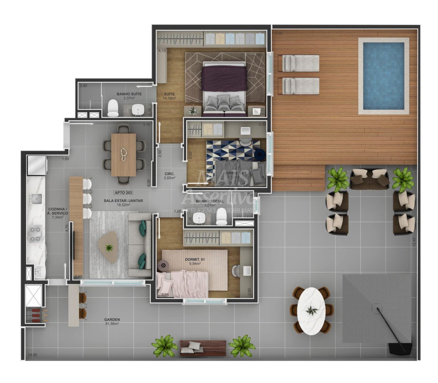 Apartamento para venda em São Leopoldo Bairro Jardim América