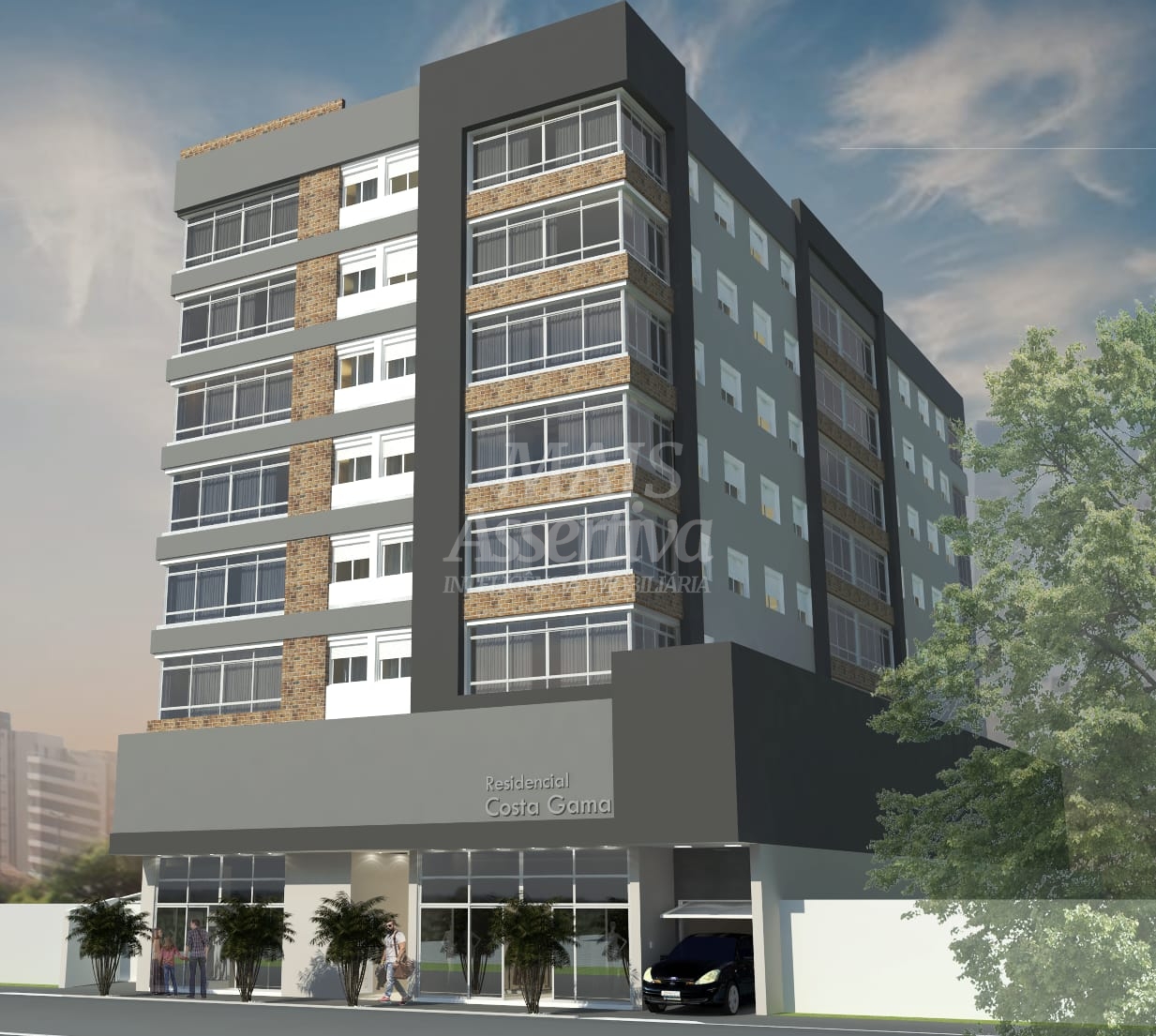 Excelente apartamento a venda no Centro de Osório/RS. - 2 dormitórios 