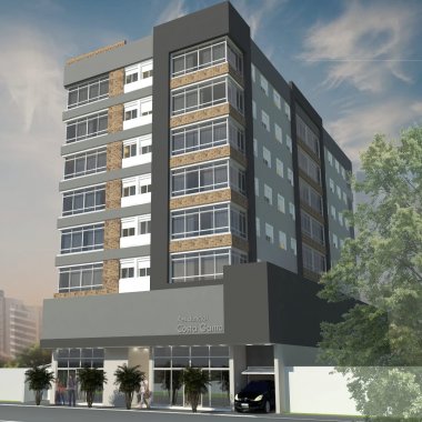 Excelente apartamento a venda no Centro de Osório/RS. - 2 dormitórios