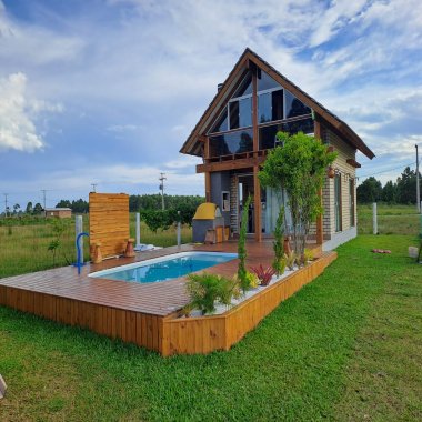 Ótimo terreno a venda em Arroio Seco, Loteamento Mar del Plata - Casa c/ 2 vagas